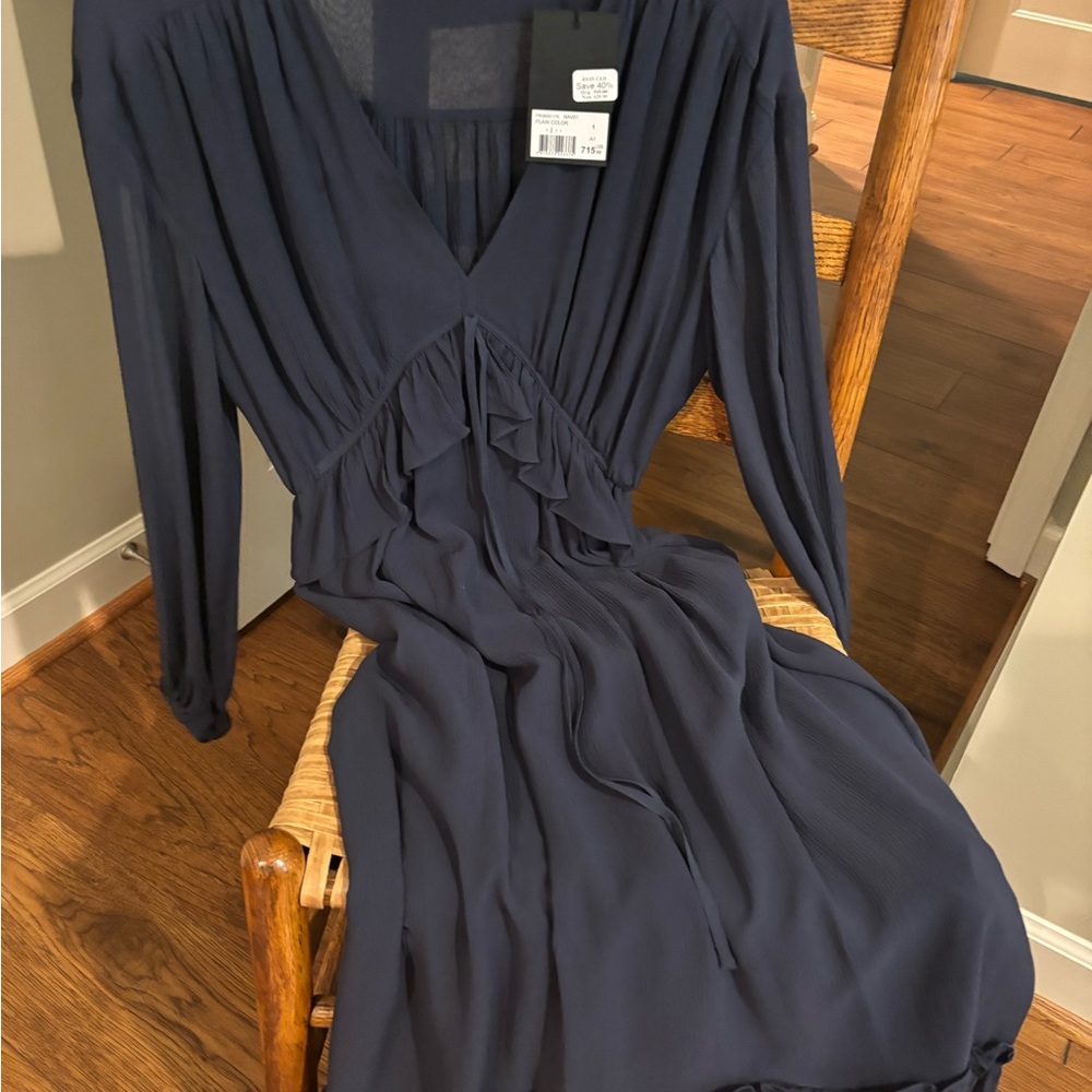 The Kooples high low 100% silk Women's Dress